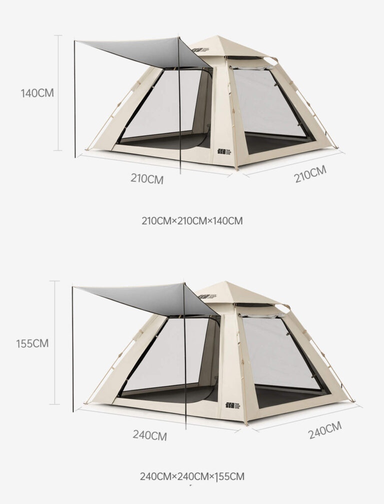camping tent detail