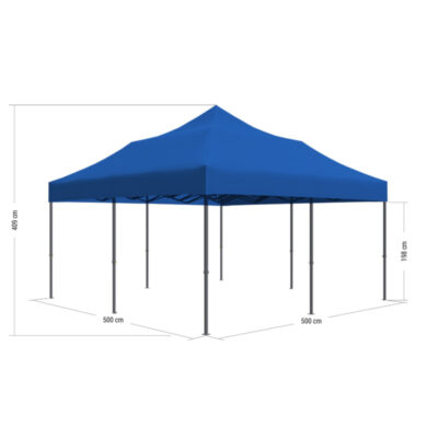 5x5 pop up canopy blue