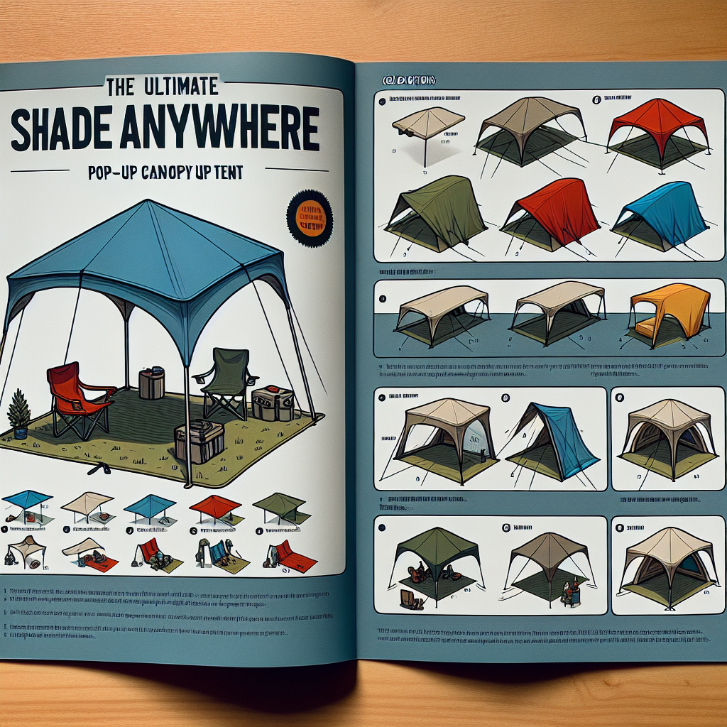 Shade Anywhere: The Ultimate Pop-Up Canopy Tent Guide