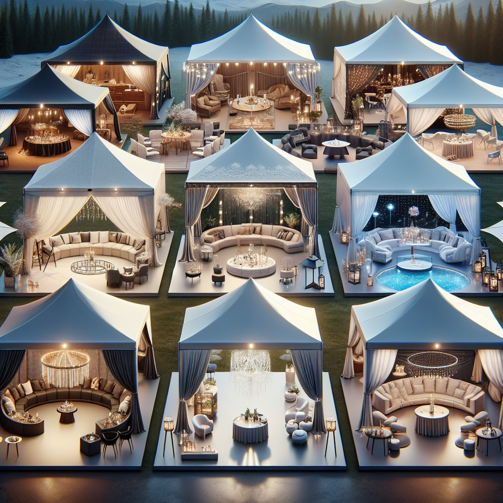 Portable Luxury: Pop-Up Canopy Tents for Every Gathering