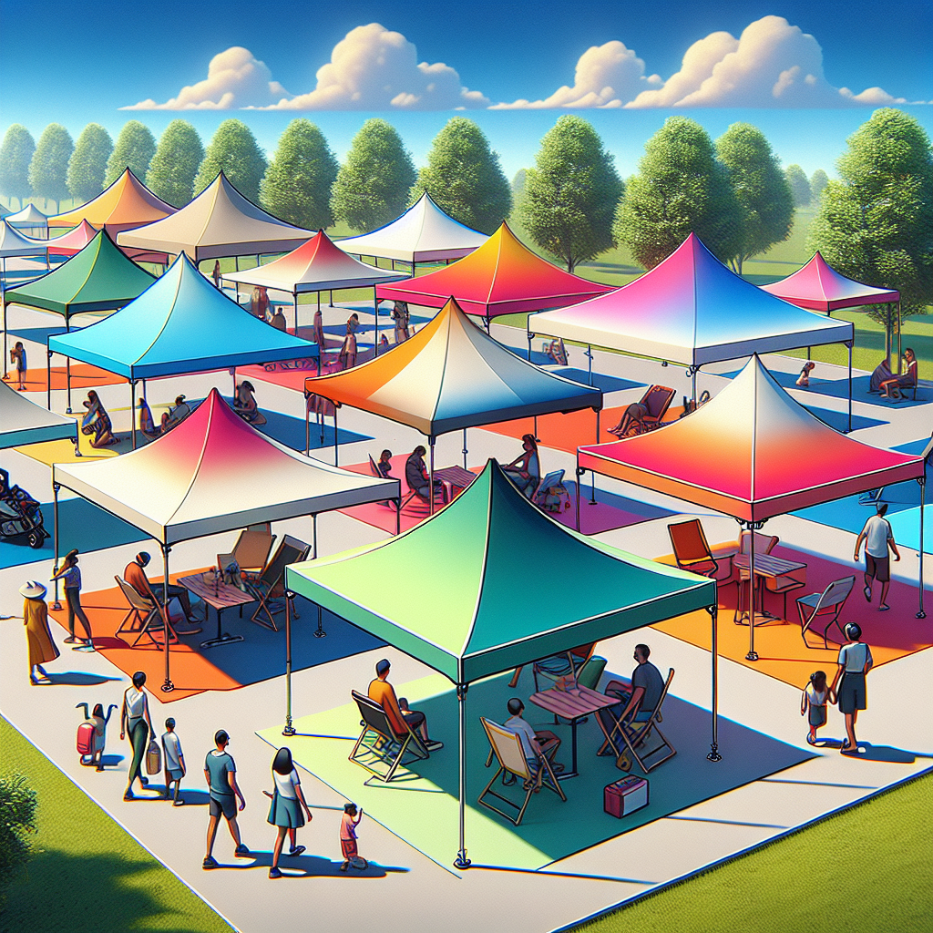 Pop, Lock, and Shade: The Power of Pop-Up Canopy Tents